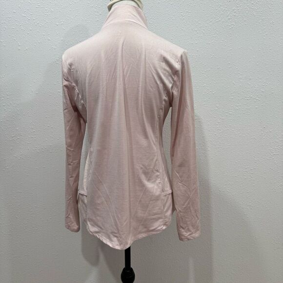 Apana pink sweater quarter zip  size medium - Picture 6 of 7